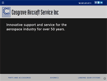Tablet Screenshot of cosgroveaircraft.com